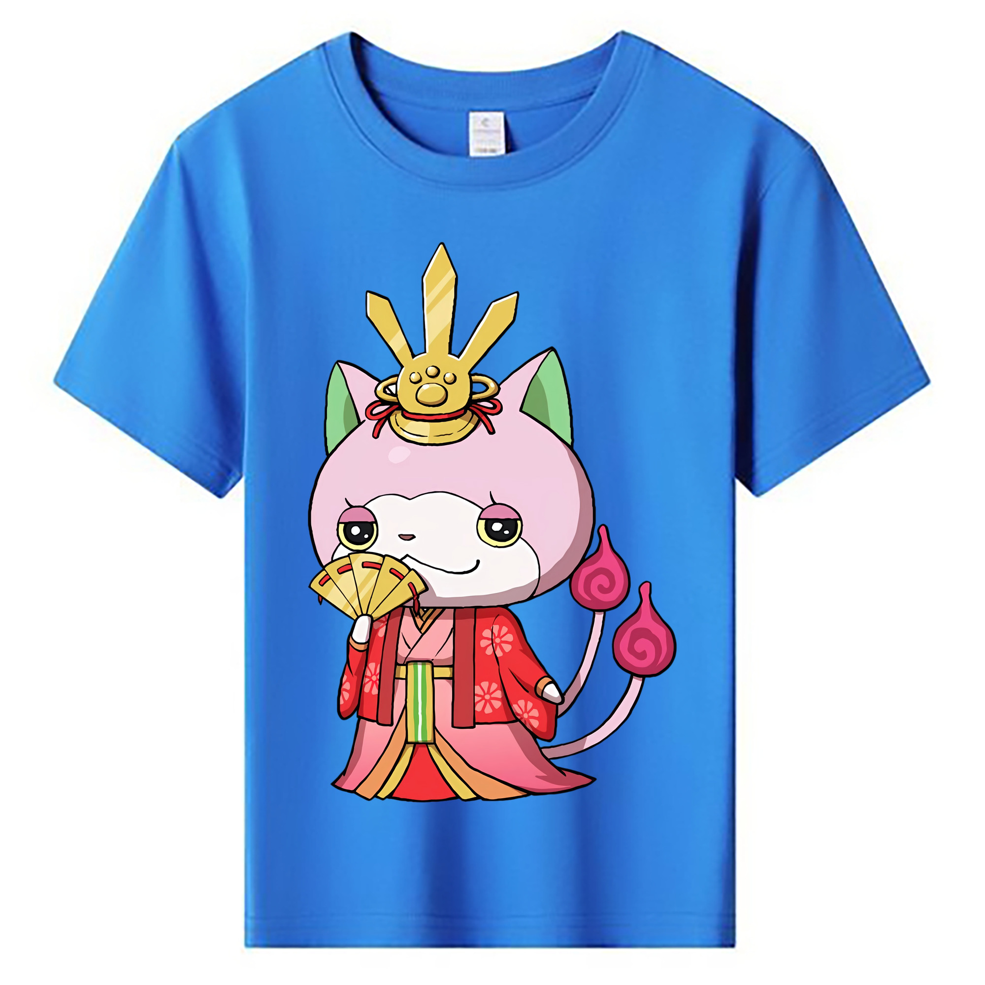 （画像用） 妖怪ウォッチ Yo-kai Watch 綿100％キッズTシャツ（フロントプリント）